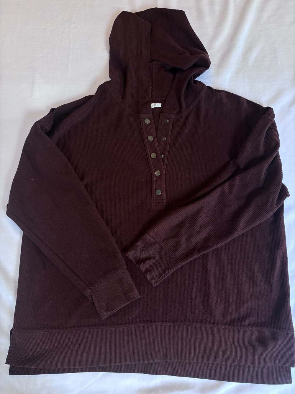 Womens Hooded Sweater-Large Maurices